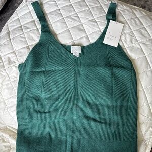 A New Day Green Crop Top